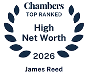 Chambers | Top Ranked High Net Worth | 2026 | James Reed